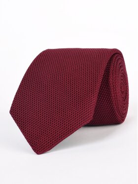 ELSNER ELSNER Γραβάτα JEDWAB GRENADYNA GARZA FINA A1883 Μπορντό