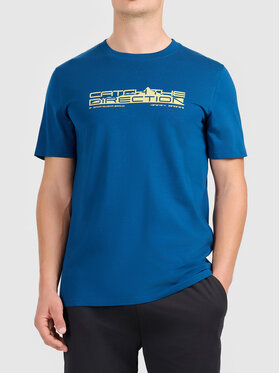 4F 4F T-Shirt 4FWAW26TTSHM3572-46S Zielony jasny Active Fit