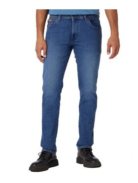 Wrangler Wrangler Jeansy TEXAS SLIM Niebieski Slim Fit
