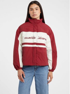 Guess Jeans Guess Jeans Giacca di transizione W5BL11 WGYL2 Rosso Regular Fit