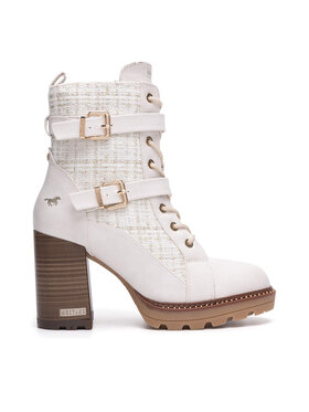 Mustang Mustang Kotníková obuv 1505-501 Bílá