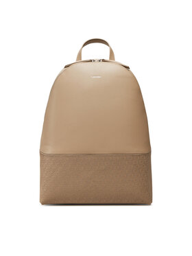 Calvin Klein Calvin Klein Σακίδιο Ck Mixmedia Backpack_Mono K60K613184 Μπεζ