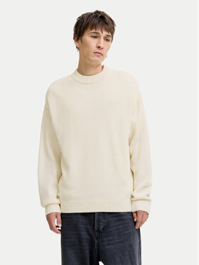 Jack & Jones Jack & Jones Sweter Urban 12278942 Écru Relaxed Fit