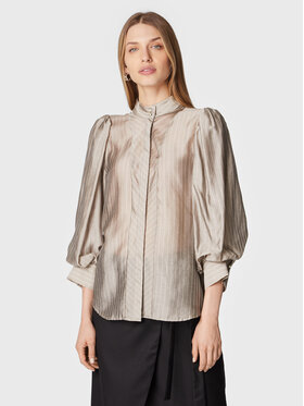 Bruuns Bazaar Bruuns Bazaar Hemd Calendula Lene BBW3086 Grau Regular Fit
