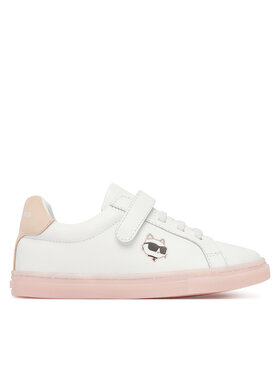 KARL LAGERFELD KARL LAGERFELD Sneakersy Z31184 S Biały