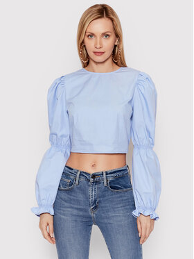 DeeZee DeeZee Блуза Edelweiss 3FB015 Син Regular Fit