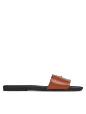 Calvin Klein Jeans Calvin Klein Jeans Шльопанці Flat Sandal Slide Mg YW0YW01697 Коричневий