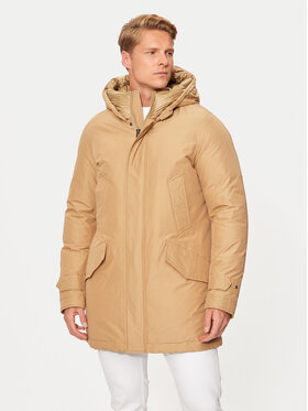 Woolrich Woolrich Vatovaná bunda CFWOOU0487MRUT0001 Béžová Regular Fit