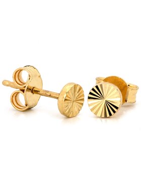 Lovrin Lovrin Kolczyki 51650760 Żółte złoto