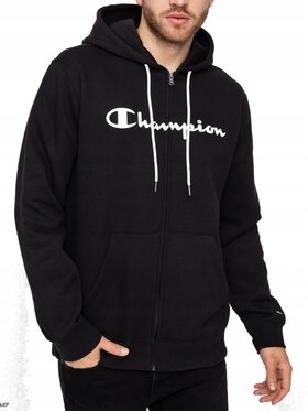 Champion Champion Bluza 217929-KK001 Czarny Standard Fit