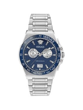 Versace Versace Zegarek VE5N00326 Srebrny
