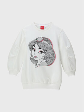 Original Marines Original Marines Majica dugih rukava DISNEY DCAV3649F Écru Regular Fit