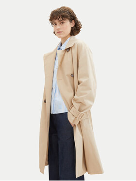 Tom Tailor Tom Tailor Vihmamantel 1040488 Beež Loose Fit