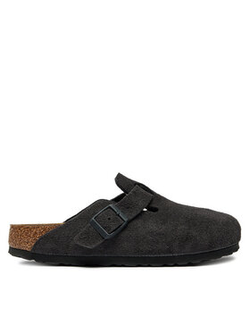 Birkenstock Birkenstock Iešļūcenes Boston zamsz 1028552 Pelēks