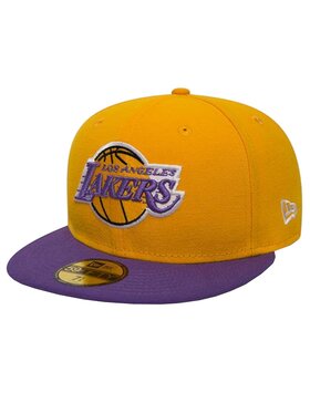 New Era New Era Czapka z daszkiem New Era Los Angeles Lakers NBA Basic Cap Żółty