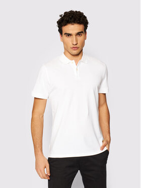 Pepe Jeans Pepe Jeans Polo Vincent PM541009 Biały Slim Fit