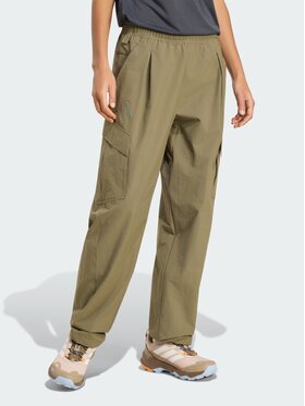 adidas adidas Spodnie outdoor 163069 Zielony Loose Fit