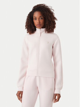 Guess Guess Bluza V2YQ17 K7UW2 Różowy jasny Regular Fit