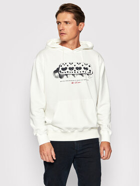Deus Ex Machina Deus Ex Machina Суитшърт Naito DMF208661 Бял Boxy Fit