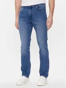 Wrangler Wrangler Jeansy Greensboro 112350836 Niebieski Straight Fit