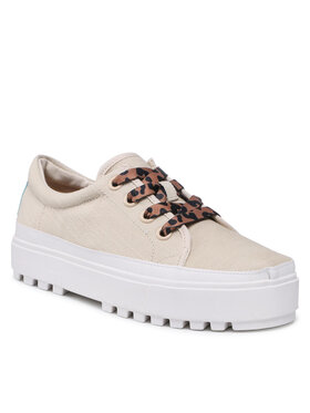 Toms Toms Сникърси Lace Up Lug 10017873 Бежов