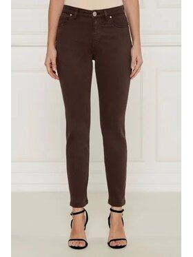 PINKO PINKO Pantaloni chino 67687 Marrone Regular Fit