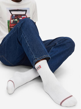 Hunter Hunter Ilgos kojinės AS_HUNTER_01Z_SS25 (3-PACK) Balta