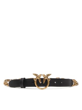Pinko Pinko Cintura da donna Love Day Chain Simply H2 Belt AI 22-23 PLT01 1H212Y Y5H7 Nero