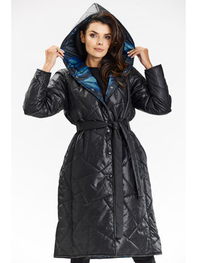 Awama Awama Giacca da donna A686 Nero Basic Fit