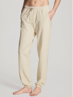 Calida Calida Teplákové nohavice 29857 Béžová Regular Fit