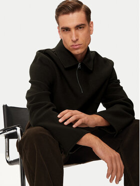 Μάλλινο παλτό AMI Paris φωτογραφία