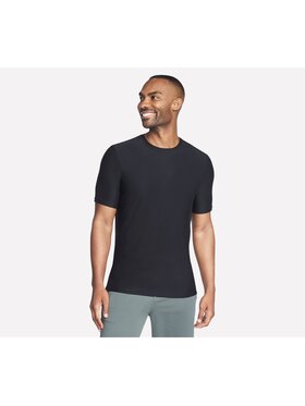 Skechers Skechers T-Shirt TS107B-BLK Czarny Regular Fit