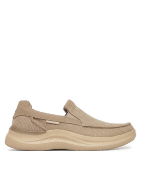 Skechers Skechers Półbuty Relaxed Fit: Hasting - Fielden 205066/TPE Beżowy