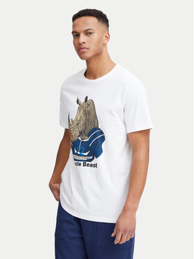 Blend Blend T-shirt 20717297 Bianco Regular Fit