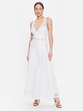 Fracomina Fracomina Jumpsuit FS23SO2002W57301 Bianco Regular Fit