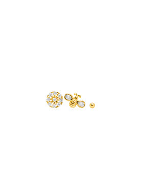 ANIA KRUK ANIA KRUK Piercing SMVKS0440Z Żółte złocenie