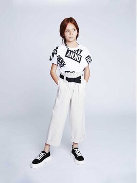 DKNY DKNY T-Shirt D35S84 S Czarny Regular Fit