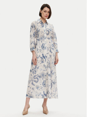 Fracomina Fracomina Hemdkleid FJ25SD3004W621N4 Blau Regular Fit