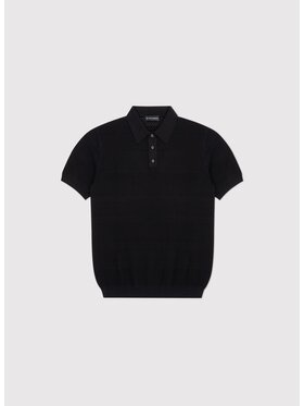 Pako Lorente Pako Lorente Polo P25SF-TX-011 Czarny Classic Fit