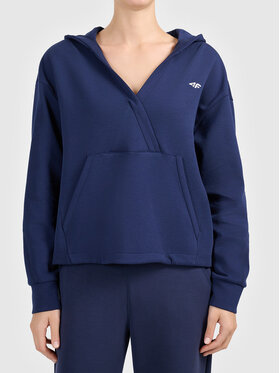 4F 4F Bluza 4FWAW26TSWSF2661-31S Granatowy Active Fit