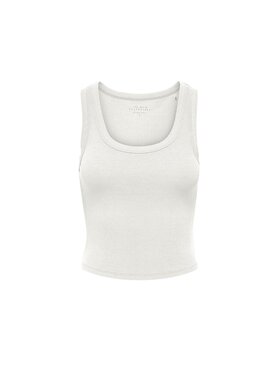 ONLY ONLY Top Canotta onleasy sl tank top Bianco Extra Slim Fit
