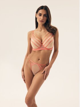 Esotiq Esotiq Biustonosz push-up 41677 Czerwony