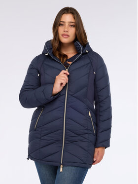 Fiorella Rubino Fiorella Rubino Giubbotto piumino F469T001370N034 Blu Regular Fit