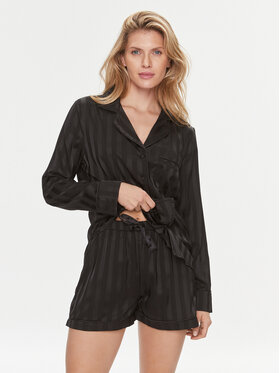 Guess Guess Pidžama O4RX06 WF3L2 Melns