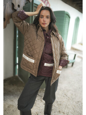 BIZUU BIZUU Kurtka przejściowa MARIN OVERSIZED JACKET Szary Standard Fit