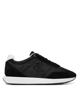 Calvin Klein Calvin Klein Сникърси Retro Runner Lace Up Nylon Mg YW0YW01990 Черен