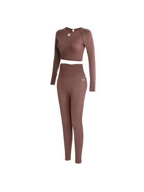 Yeaz Yeaz Komplet top i legginsy LEGEND Czerwony Slim Fit