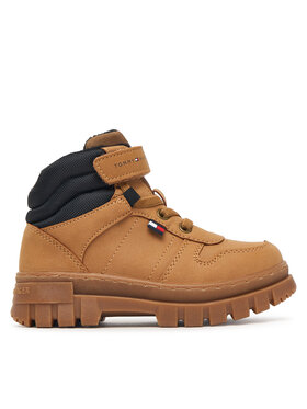 Tommy Hilfiger Tommy Hilfiger Gležnjarji T1X5-35290-0316A253 Svetlo rjava