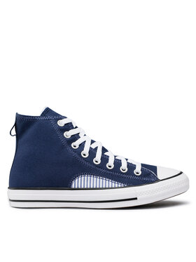 Converse Converse Plátěnky Chuck Taylor All Star Hickory Stripe A00480C Tmavomodrá