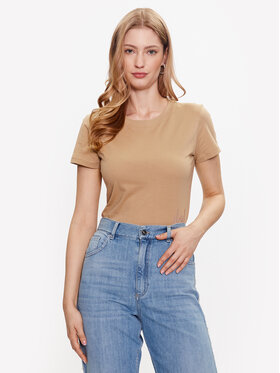 Marella Marella Tricou Agito 2339710135 Bej Regular Fit